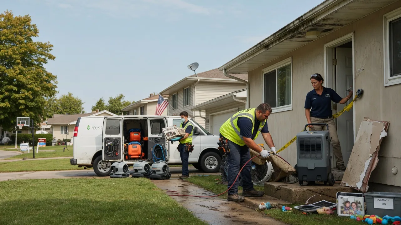 Water Damage Restoration in Mackeyville, PA near me